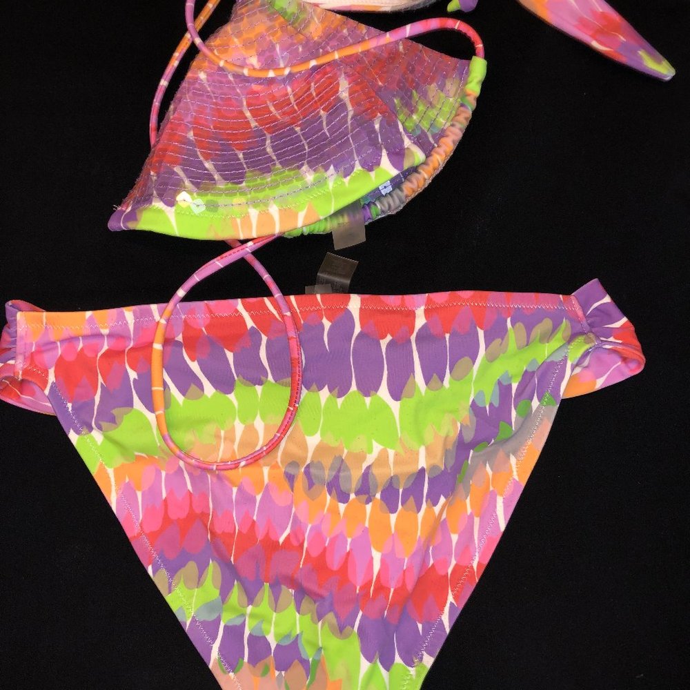 Bikini, victorias secret, colorful